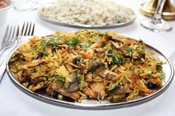 Mushroom Pilau Rice